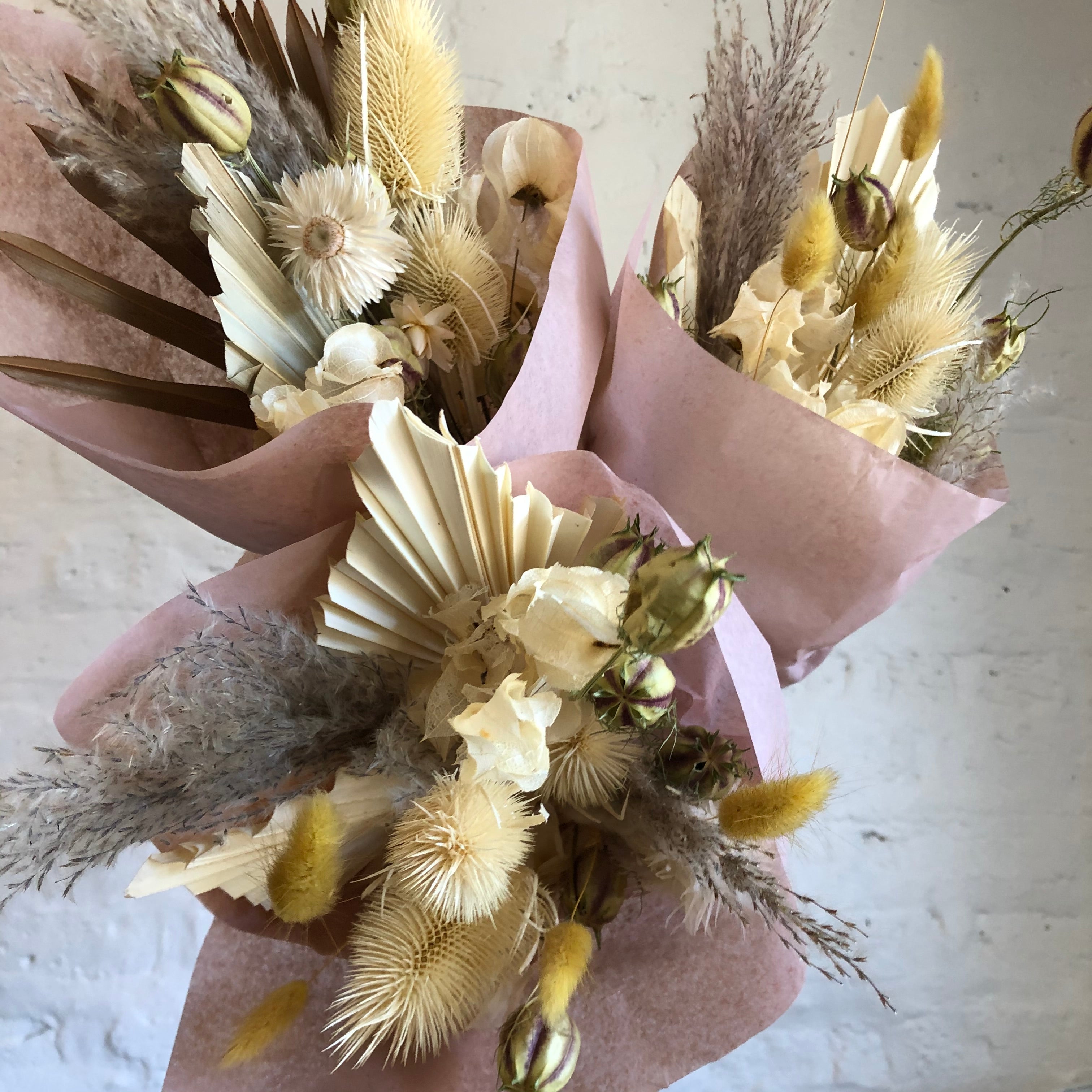 Dried Flowers Bouquet Natural Dried Flowers Dried Real Natural